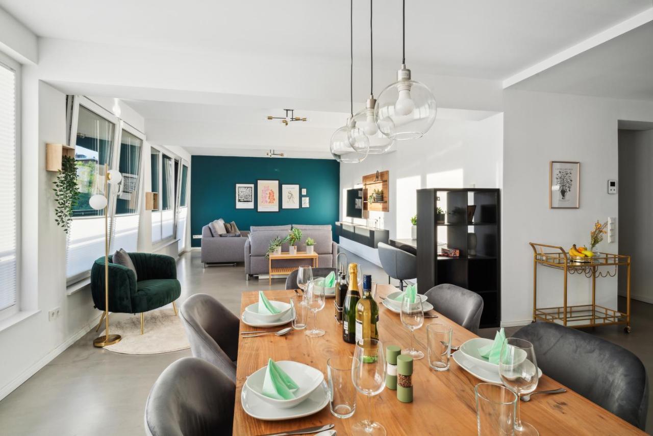 Design-Apartment - Bochum Zentrum - 2 Balkons - 118M2 - Netflix Exterior foto