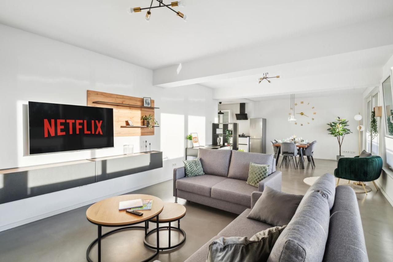 Design-Apartment - Bochum Zentrum - 2 Balkons - 118M2 - Netflix Exterior foto